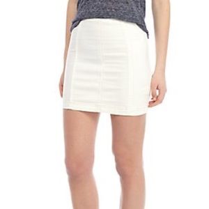 Free People Zip Up Skirt